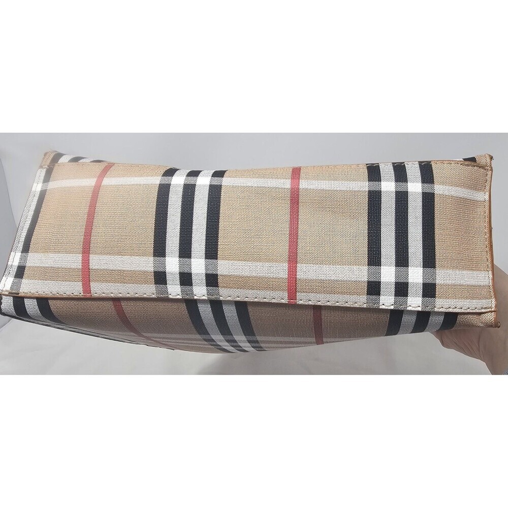 LouLu Limited Edition Multicolor Plaid Berry Collection Handbag Crossbody New - Picture 4 of 15